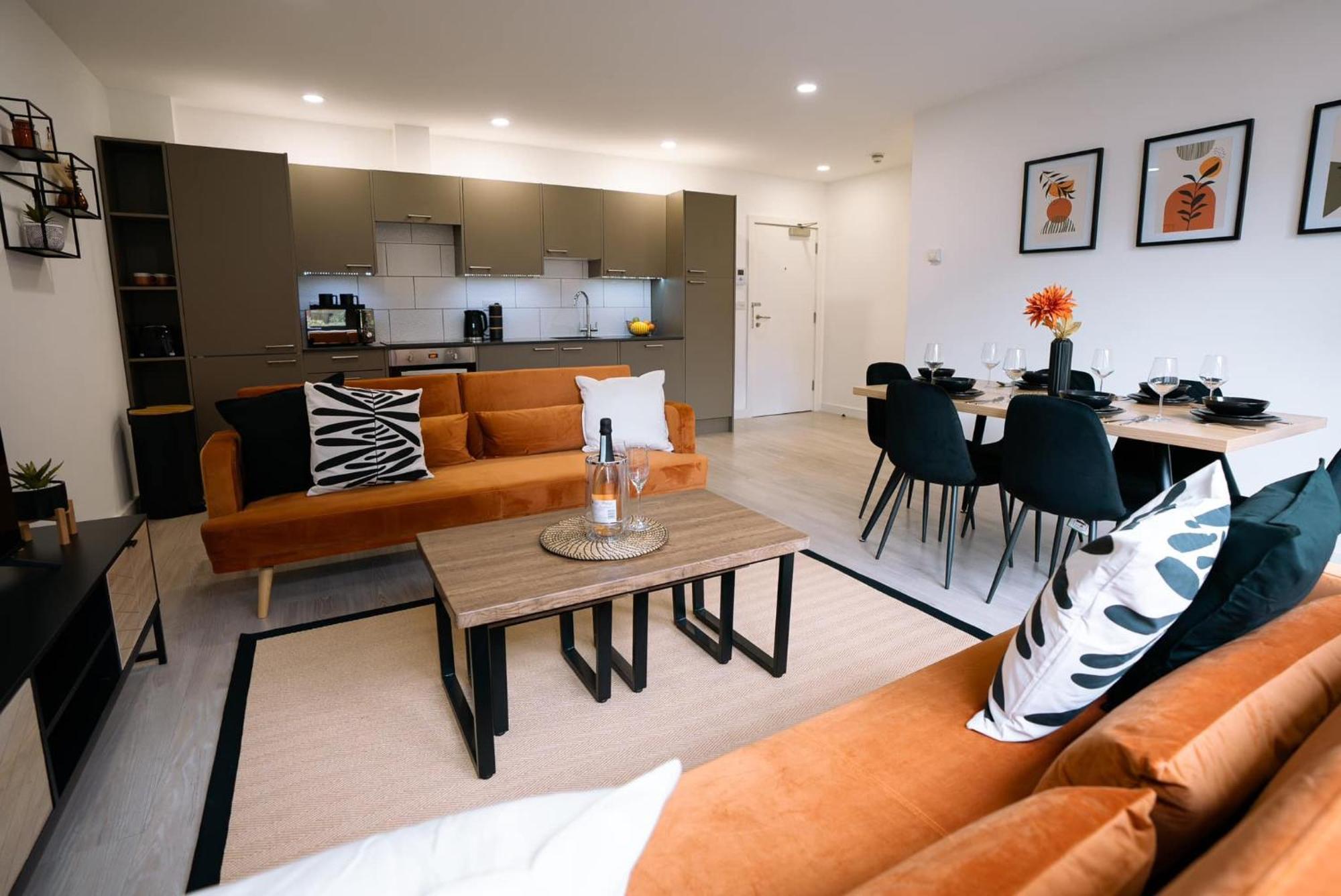 Modern City Centre Apartment Exeter Exteriör bild